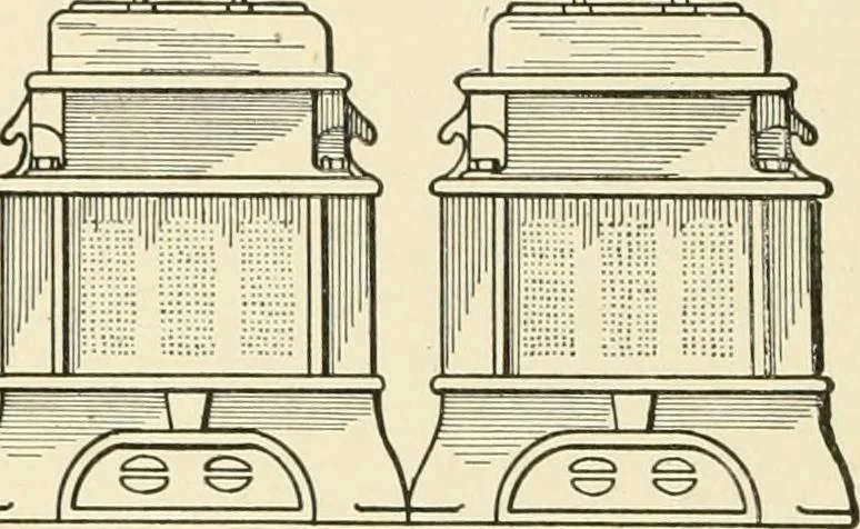 An illustration from Cyclopedia of applied electricity : a general reference work on direct-current generators and motors, storage batteries, electrochemistry, welding, electric wiring, meters, electric lighting, electric railways, power stations, switchboards, power transmission, alternating-current machinery, telegraphy, etc., 1916, leaf 69