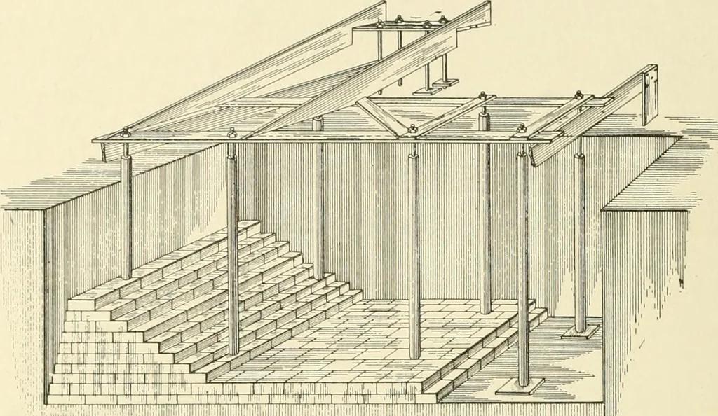 An illustration from Cyclopedia of applied electricity : a general reference work on direct-current generators and motors, storage batteries, electrochemistry, welding, electric wiring, meters, electric lighting, electric railways, power stations, switchboards, power transmission, alternating-current machinery, telegraphy, etc., 1916, leaf 99