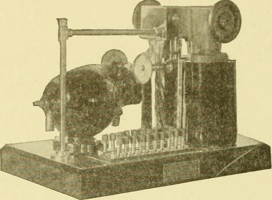 An illustration from Cyclopedia of applied electricity : a general reference work on direct-current generators and motors, storage batteries, electrochemistry, welding, electric wiring, meters, electric lighting, electric railways, power stations, switchboards, power transmission, alternating-current machinery, telegraphy, etc., 1916, leaf 240