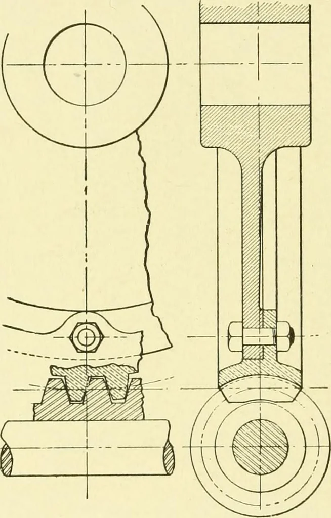 An illustration from Cyclopedia of applied electricity : a general reference work on direct-current generators and motors, storage batteries, electrochemistry, welding, electric wiring, meters, electric lighting, electric railways, power stations, switchboards, power transmission, alternating-current machinery, telegraphy, etc., 1916, leaf 289