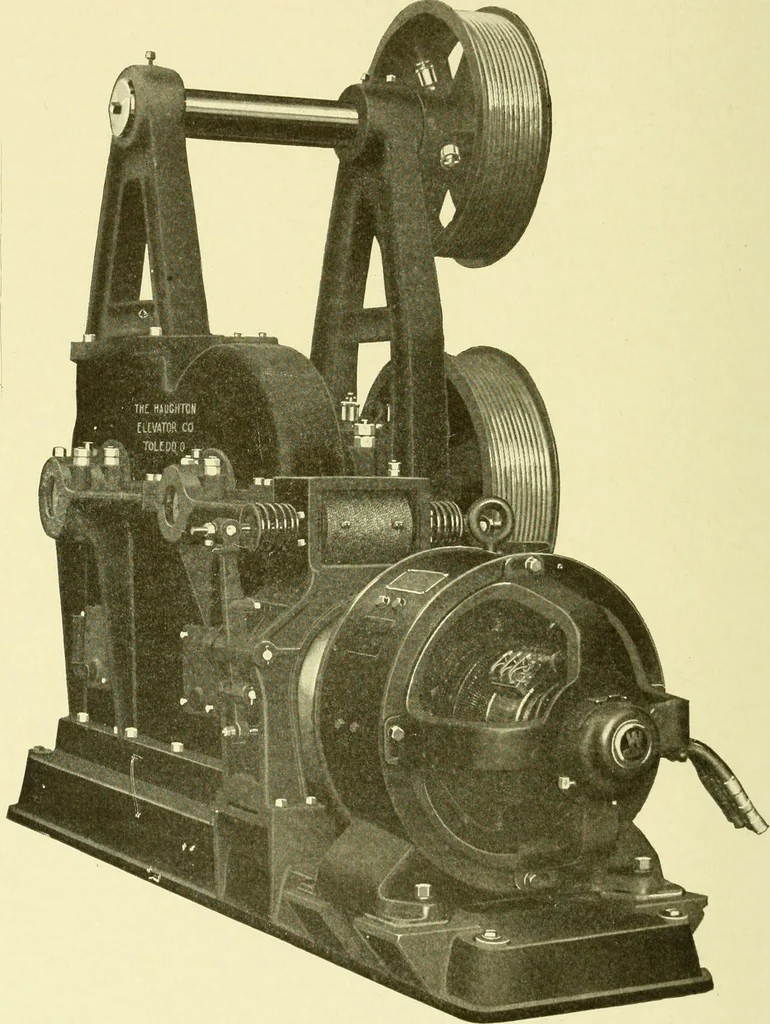 An illustration from Cyclopedia of applied electricity : a general reference work on direct-current generators and motors, storage batteries, electrochemistry, welding, electric wiring, meters, electric lighting, electric railways, power stations, switchboards, power transmission, alternating-current machinery, telegraphy, etc., 1916, leaf 297