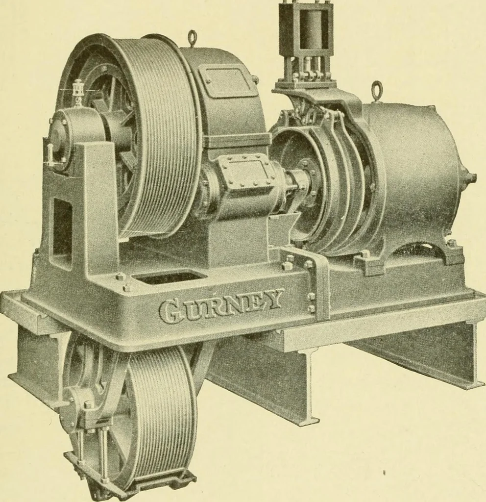An illustration from Cyclopedia of applied electricity : a general reference work on direct-current generators and motors, storage batteries, electrochemistry, welding, electric wiring, meters, electric lighting, electric railways, power stations, switchboards, power transmission, alternating-current machinery, telegraphy, etc., 1916, leaf 298