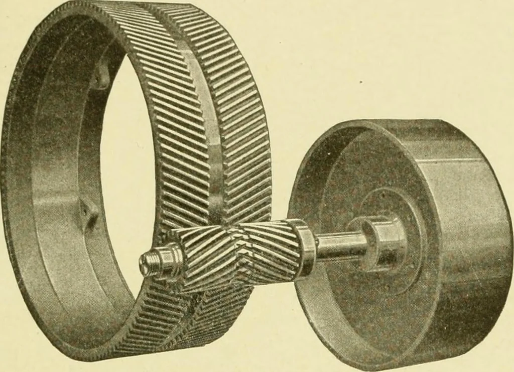 An illustration from Cyclopedia of applied electricity : a general reference work on direct-current generators and motors, storage batteries, electrochemistry, welding, electric wiring, meters, electric lighting, electric railways, power stations, switchboards, power transmission, alternating-current machinery, telegraphy, etc., 1916, leaf 302