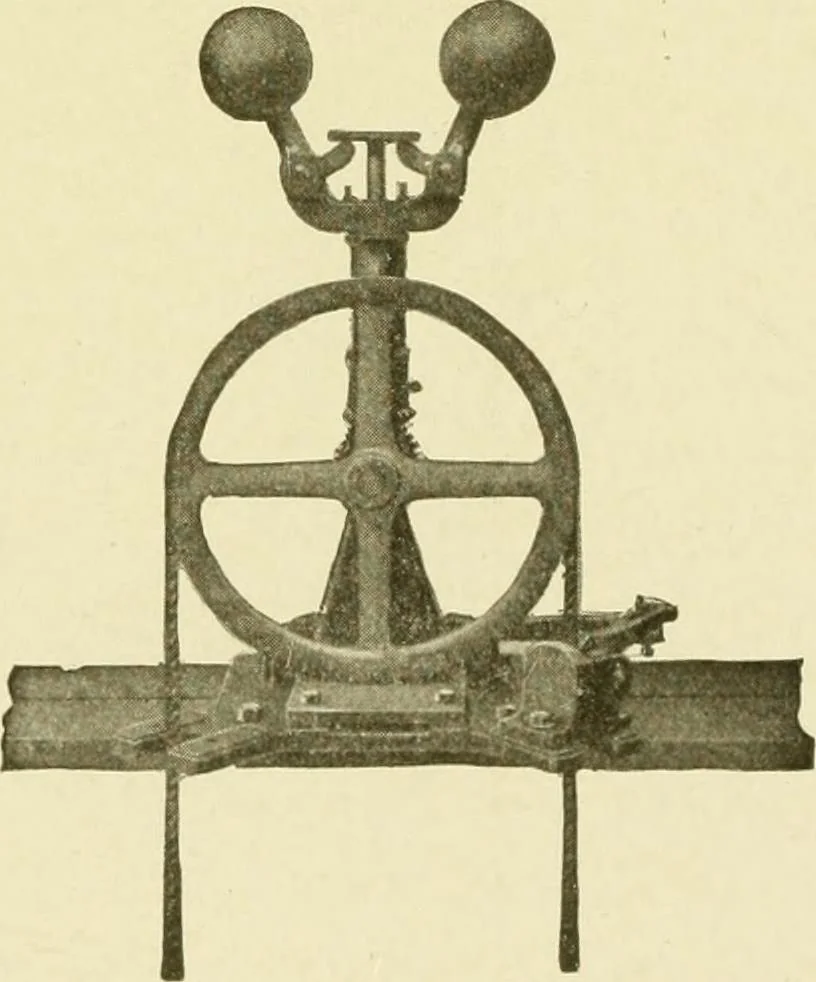 An illustration from Cyclopedia of applied electricity : a general reference work on direct-current generators and motors, storage batteries, electrochemistry, welding, electric wiring, meters, electric lighting, electric railways, power stations, switchboards, power transmission, alternating-current machinery, telegraphy, etc., 1916, leaf 302