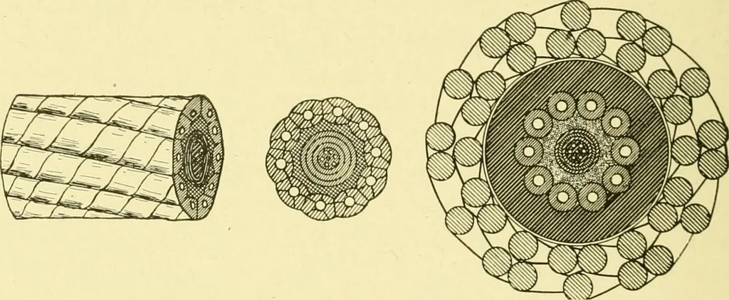 An illustration from Cyclopedia of applied electricity : a general reference work on direct-current generators and motors, storage batteries, electrochemistry, welding, electric wiring, meters, electric lighting, electric railways, power stations, switchboards, power transmission, alternating-current machinery, telegraphy, etc., 1916, leaf 31