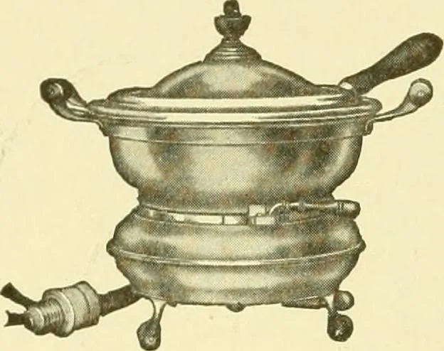 An illustration from Cyclopedia of applied electricity : a general reference work on direct-current generators and motors, storage batteries, electrochemistry, welding, electric wiring, meters, electric lighting, electric railways, power stations, switchboards, power transmission, alternating-current machinery, telegraphy, etc., 1916, leaf 313