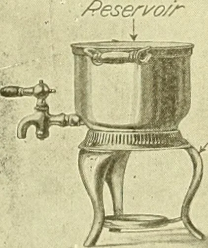 An illustration from Cyclopedia of applied electricity : a general reference work on direct-current generators and motors, storage batteries, electrochemistry, welding, electric wiring, meters, electric lighting, electric railways, power stations, switchboards, power transmission, alternating-current machinery, telegraphy, etc., 1916, leaf 313