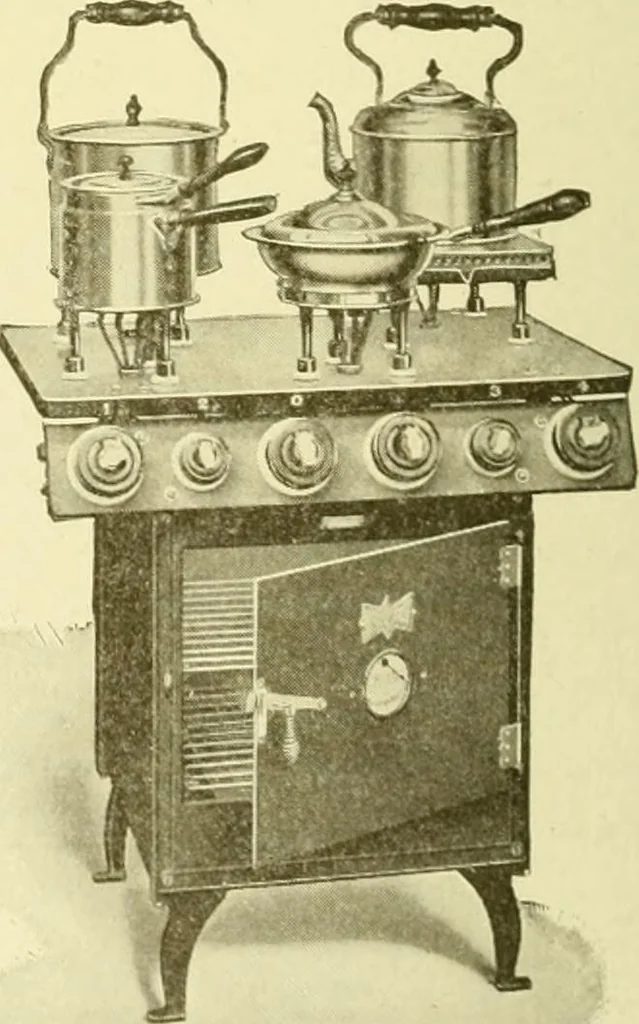 An illustration from Cyclopedia of applied electricity : a general reference work on direct-current generators and motors, storage batteries, electrochemistry, welding, electric wiring, meters, electric lighting, electric railways, power stations, switchboards, power transmission, alternating-current machinery, telegraphy, etc., 1916, leaf 317