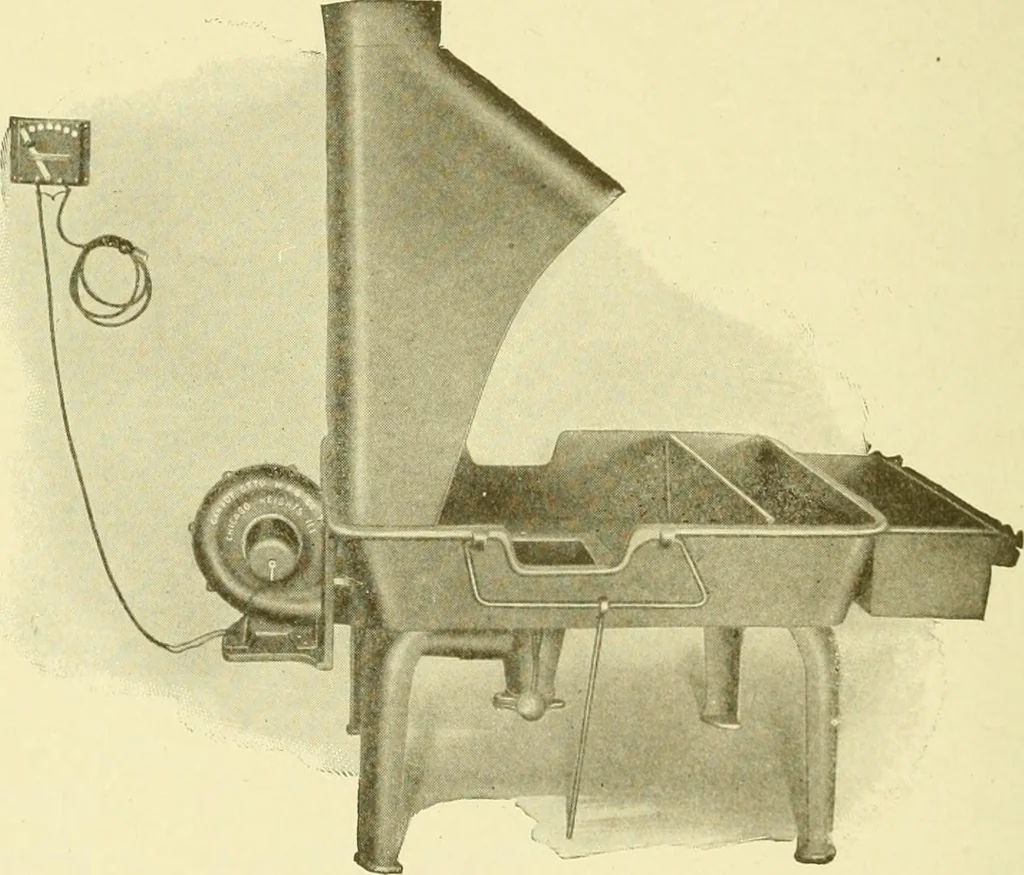 An illustration from Cyclopedia of applied electricity : a general reference work on direct-current generators and motors, storage batteries, electrochemistry, welding, electric wiring, meters, electric lighting, electric railways, power stations, switchboards, power transmission, alternating-current machinery, telegraphy, etc., 1916, leaf 345