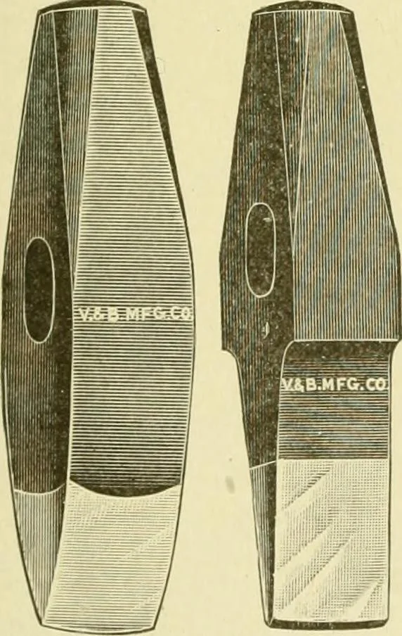 An illustration from Cyclopedia of applied electricity : a general reference work on direct-current generators and motors, storage batteries, electrochemistry, welding, electric wiring, meters, electric lighting, electric railways, power stations, switchboards, power transmission, alternating-current machinery, telegraphy, etc., 1916, leaf 348