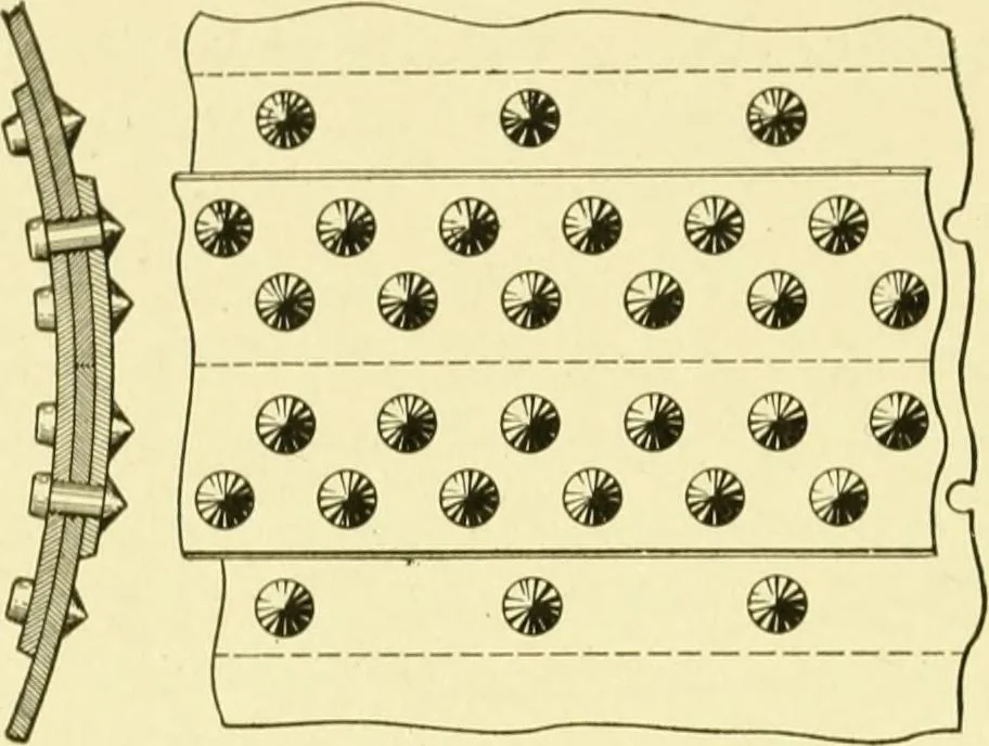 An illustration from Cyclopedia of applied electricity : a general reference work on direct-current generators and motors, storage batteries, electrochemistry, welding, electric wiring, meters, electric lighting, electric railways, power stations, switchboards, power transmission, alternating-current machinery, telegraphy, etc., 1916, leaf 363