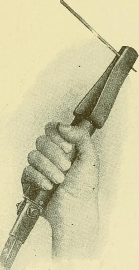 An illustration from Cyclopedia of applied electricity : a general reference work on direct-current generators and motors, storage batteries, electrochemistry, welding, electric wiring, meters, electric lighting, electric railways, power stations, switchboards, power transmission, alternating-current machinery, telegraphy, etc., 1916, leaf 370