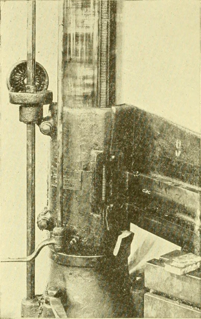 An illustration from Cyclopedia of applied electricity : a general reference work on direct-current generators and motors, storage batteries, electrochemistry, welding, electric wiring, meters, electric lighting, electric railways, power stations, switchboards, power transmission, alternating-current machinery, telegraphy, etc., 1916, leaf 395