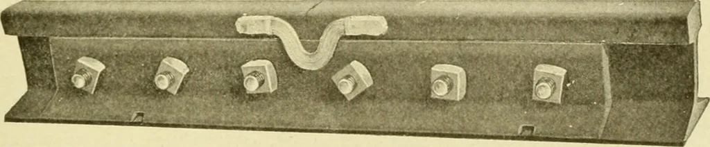 An illustration from Cyclopedia of applied electricity : a general reference work on direct-current generators and motors, storage batteries, electrochemistry, welding, electric wiring, meters, electric lighting, electric railways, power stations, switchboards, power transmission, alternating-current machinery, telegraphy, etc., 1916, leaf 420