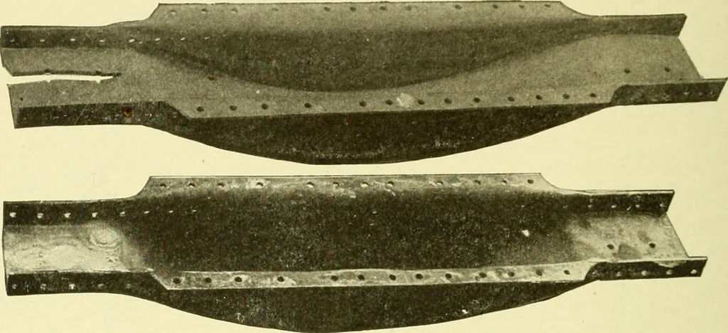 An illustration from Cyclopedia of applied electricity : a general reference work on direct-current generators and motors, storage batteries, electrochemistry, welding, electric wiring, meters, electric lighting, electric railways, power stations, switchboards, power transmission, alternating-current machinery, telegraphy, etc., 1916, leaf 445
