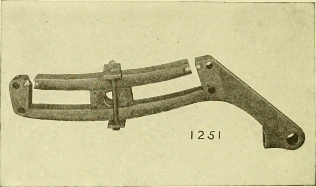 An illustration from Cyclopedia of applied electricity : a general reference work on direct-current generators and motors, storage batteries, electrochemistry, welding, electric wiring, meters, electric lighting, electric railways, power stations, switchboards, power transmission, alternating-current machinery, telegraphy, etc., 1916, leaf 467