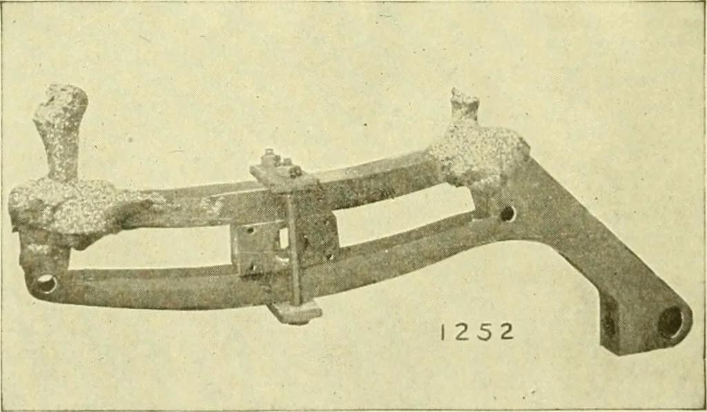 An illustration from Cyclopedia of applied electricity : a general reference work on direct-current generators and motors, storage batteries, electrochemistry, welding, electric wiring, meters, electric lighting, electric railways, power stations, switchboards, power transmission, alternating-current machinery, telegraphy, etc., 1916, leaf 467