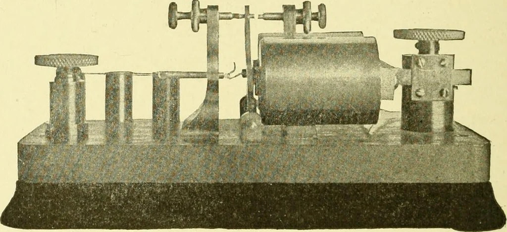 An illustration from Cyclopedia of applied electricity : a general reference work on direct-current generators and motors, storage batteries, electrochemistry, welding, electric wiring, meters, electric lighting, electric railways, power stations, switchboards, power transmission, alternating-current machinery, telegraphy, etc., 1916, leaf 47