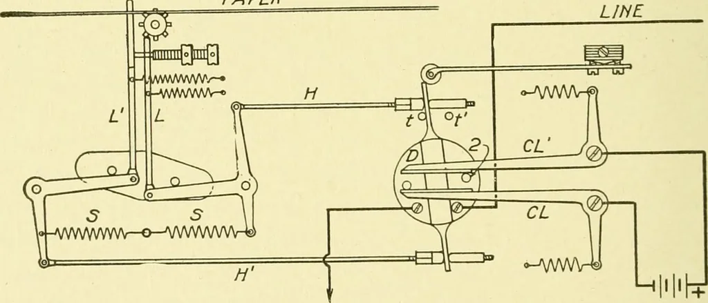 An illustration from Cyclopedia of applied electricity : a general reference work on direct-current generators and motors, storage batteries, electrochemistry, welding, electric wiring, meters, electric lighting, electric railways, power stations, switchboards, power transmission, alternating-current machinery, telegraphy, etc., 1916, leaf 89