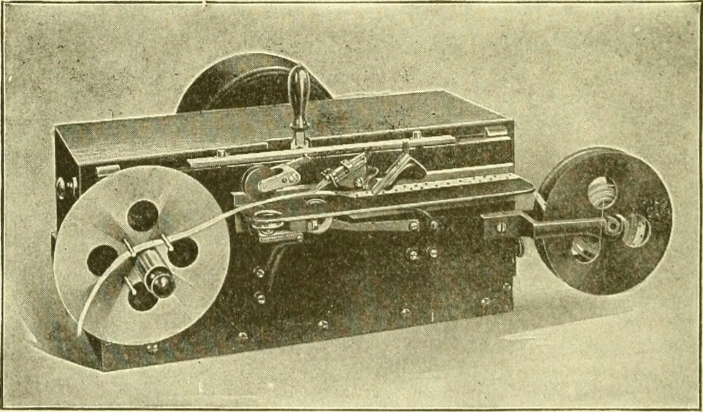 An illustration from Cyclopedia of applied electricity : a general reference work on direct-current generators and motors, storage batteries, electrochemistry, welding, electric wiring, meters, electric lighting, electric railways, power stations, switchboards, power transmission, alternating-current machinery, telegraphy, etc., 1916, leaf 97