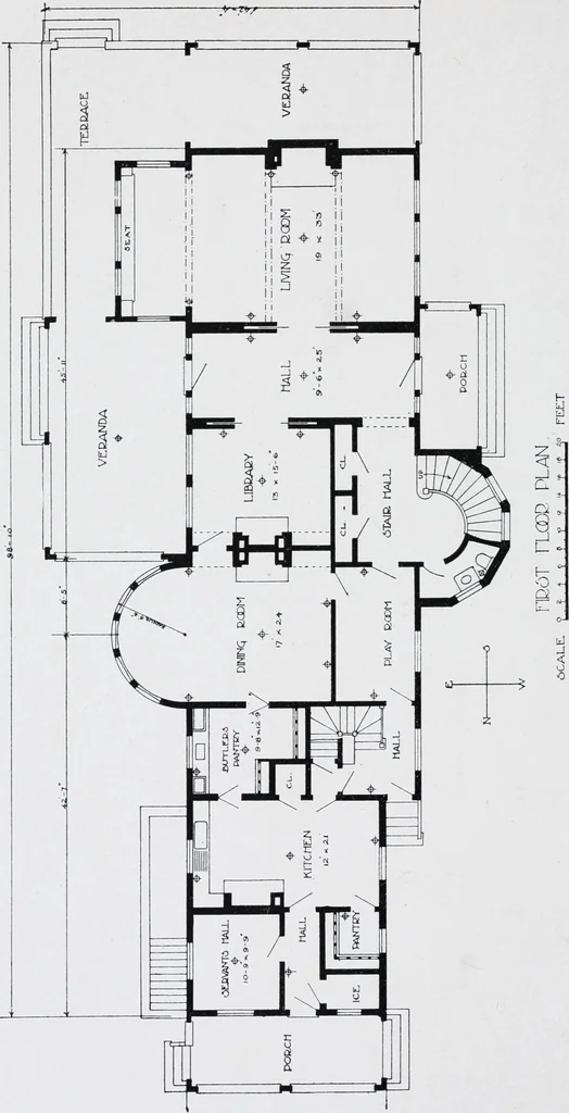 An illustration from Cyclopedia of architecture, carpentry, and building : a general reference work, 1912, leaf 118
