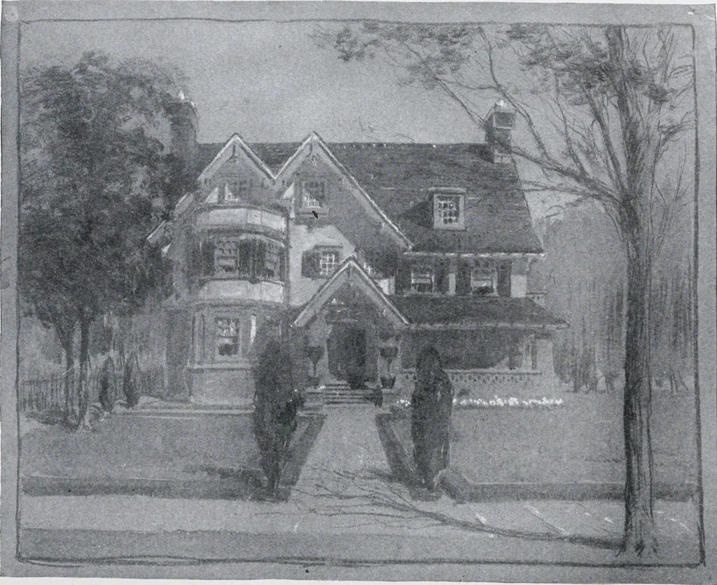 An illustration from Cyclopedia of architecture, carpentry, and building : a general reference work, 1912, leaf 134