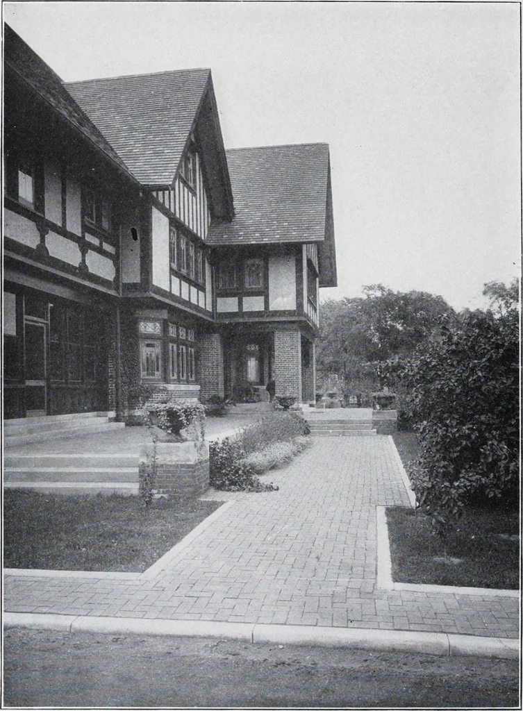 An illustration from Cyclopedia of architecture, carpentry, and building : a general reference work, 1912, leaf 158