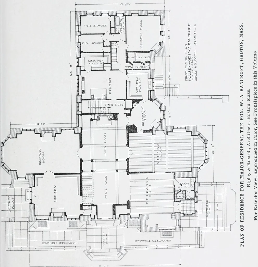 An illustration from Cyclopedia of architecture, carpentry, and building : a general reference work, 1912, leaf 17
