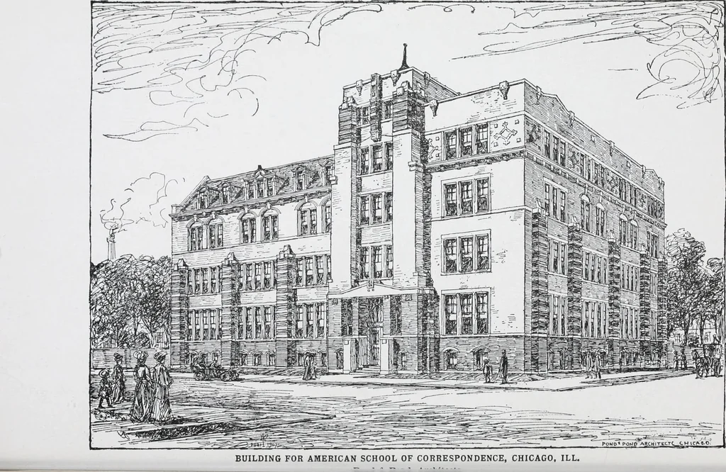 An illustration from Cyclopedia of architecture, carpentry, and building : a general reference work, 1912, leaf 18