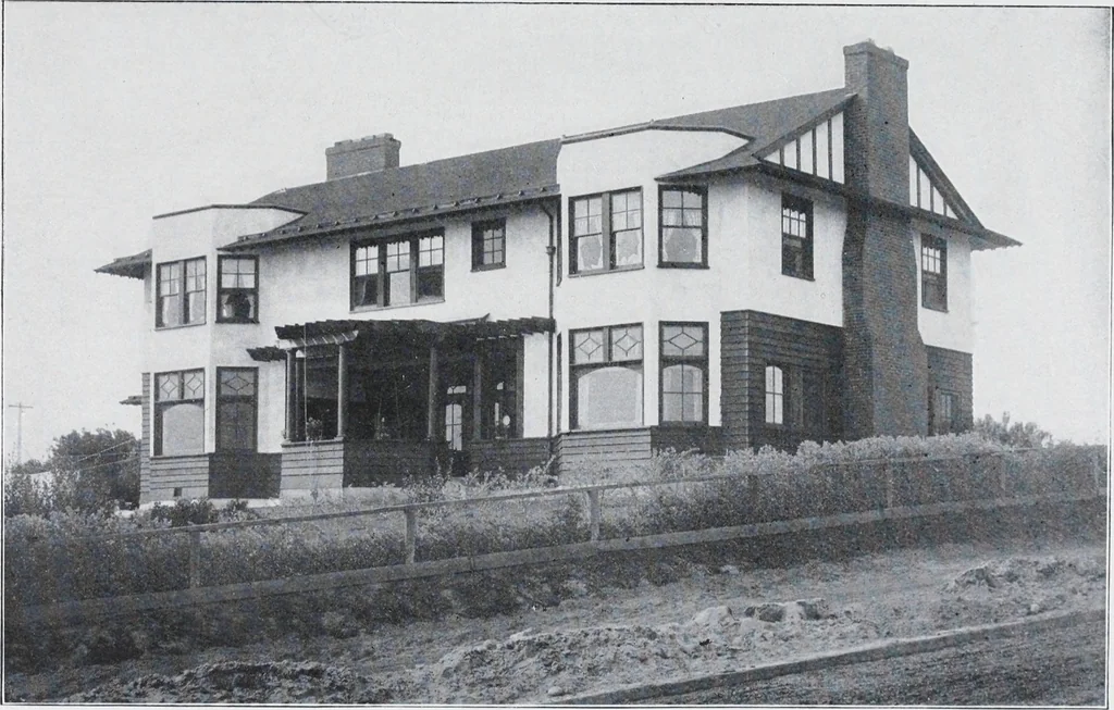 An illustration from Cyclopedia of architecture, carpentry, and building : a general reference work, 1912, leaf 215