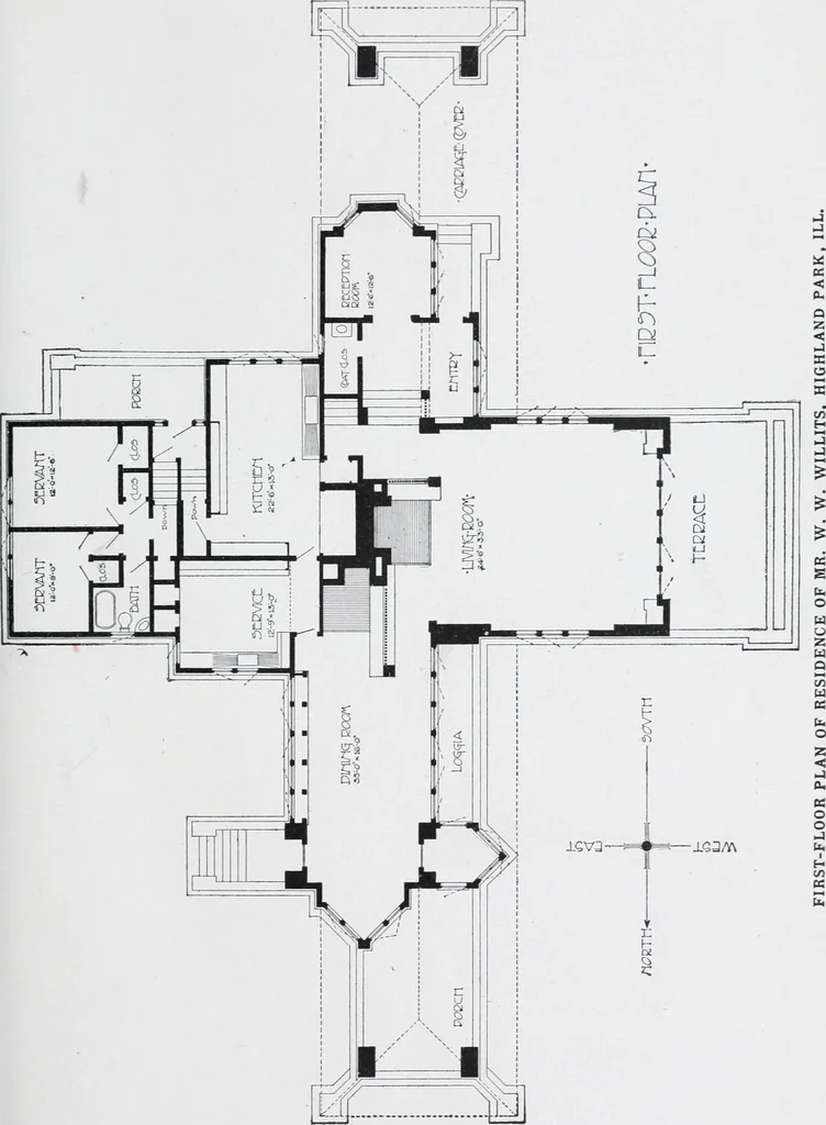 An illustration from Cyclopedia of architecture, carpentry, and building : a general reference work, 1912, leaf 255