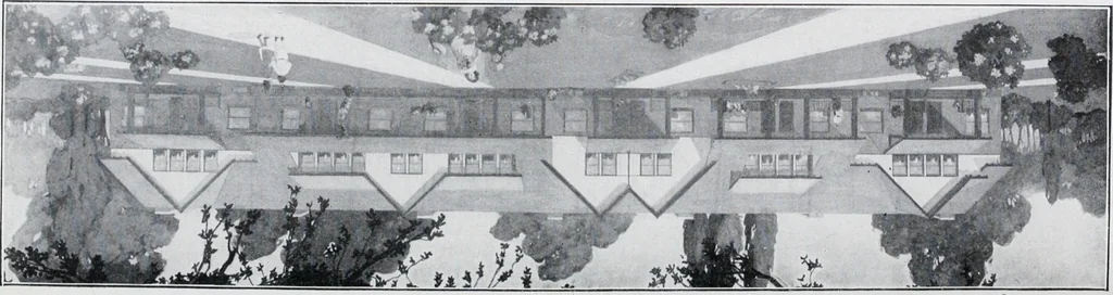 An illustration from Cyclopedia of architecture, carpentry, and building : a general reference work, 1912, leaf 315