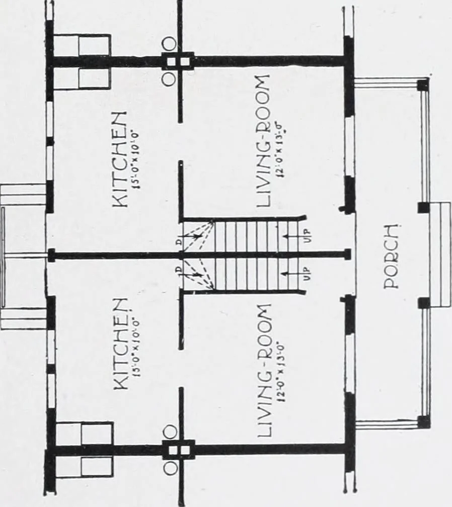 An illustration from Cyclopedia of architecture, carpentry, and building : a general reference work, 1912, leaf 315
