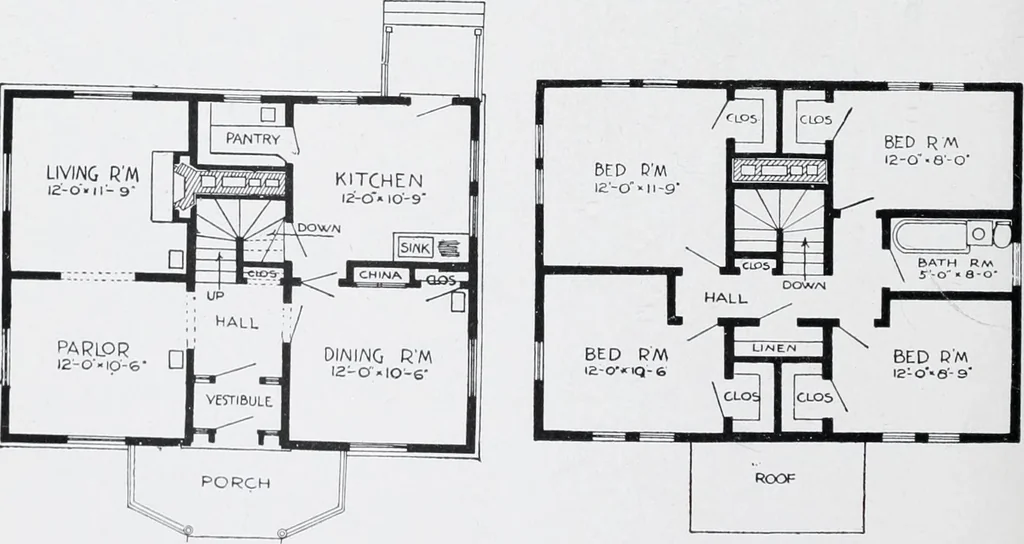 An illustration from Cyclopedia of architecture, carpentry, and building : a general reference work, 1912, leaf 334
