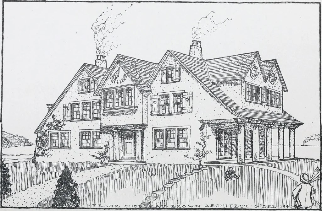 An illustration from Cyclopedia of architecture, carpentry, and building : a general reference work, 1912, leaf 342