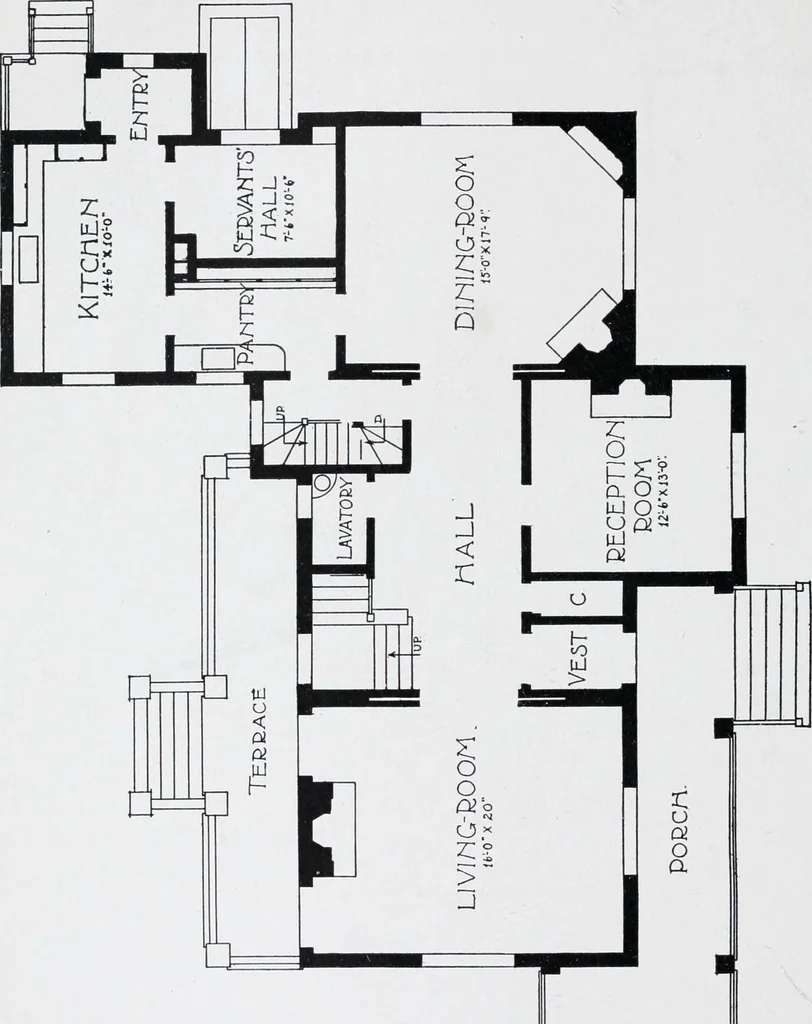 An illustration from Cyclopedia of architecture, carpentry, and building : a general reference work, 1912, leaf 58