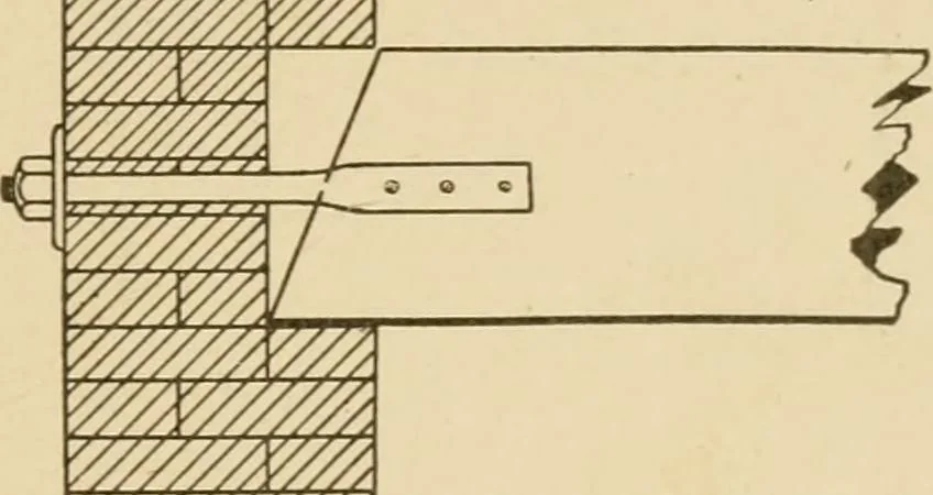 An illustration from Cyclopedia of architecture, carpentry, and building : a general reference work ..., 1907, leaf 105