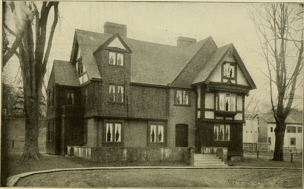 An illustration from Cyclopedia of architecture, carpentry, and building : a general reference work ..., 1907, leaf 136
