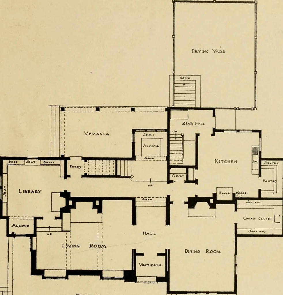 An illustration from Cyclopedia of architecture, carpentry, and building : a general reference work ..., 1907, leaf 137