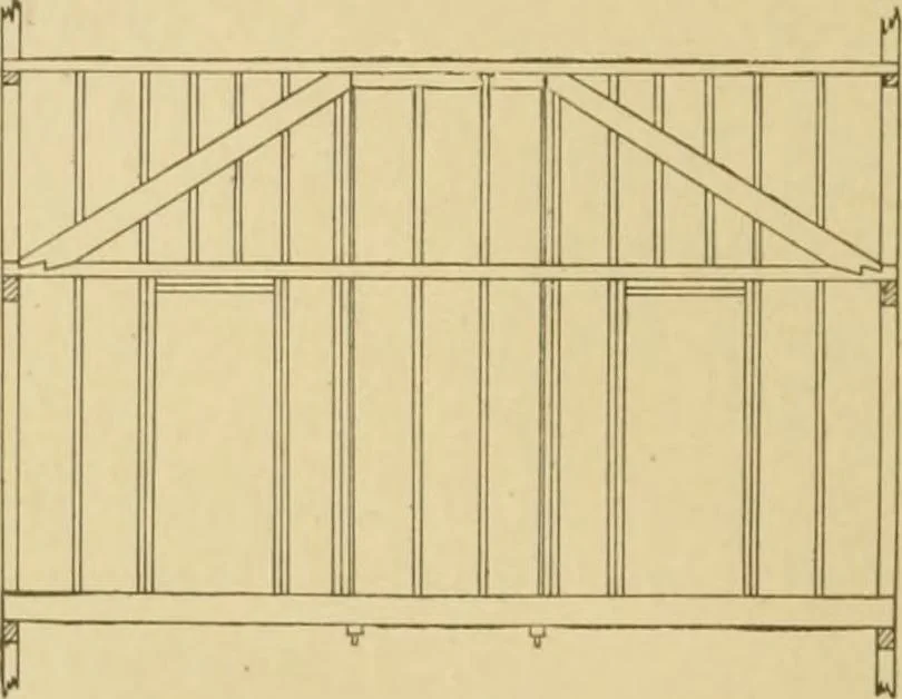 An illustration from Cyclopedia of architecture, carpentry, and building : a general reference work ..., 1907, leaf 154