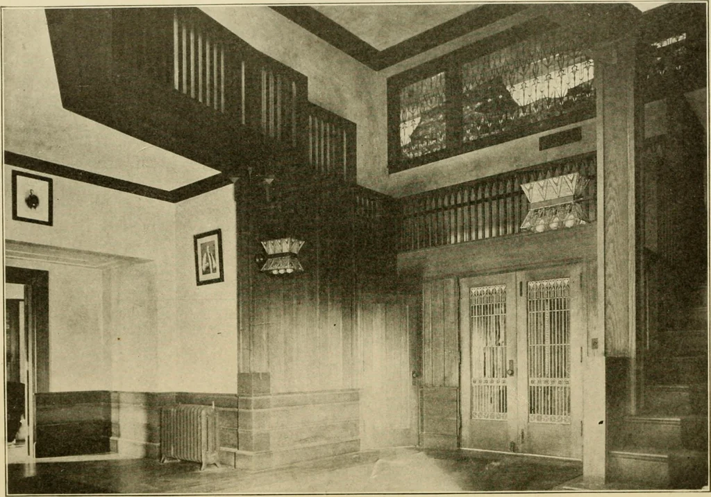 An illustration from Cyclopedia of architecture, carpentry, and building : a general reference work ..., 1907, leaf 192
