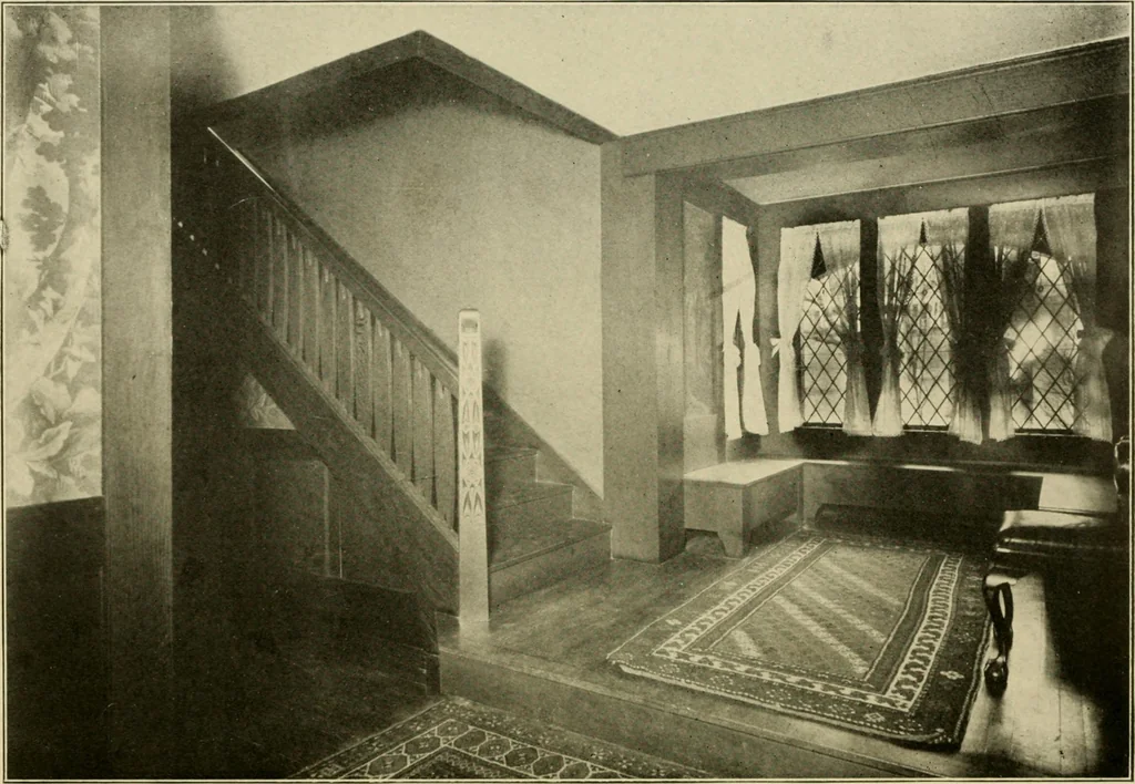 An illustration from Cyclopedia of architecture, carpentry, and building : a general reference work ..., 1907, leaf 196