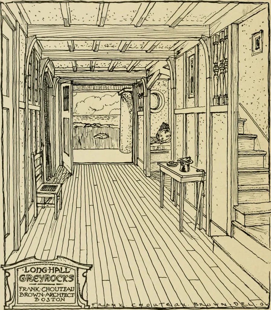 An illustration from Cyclopedia of architecture, carpentry, and building : a general reference work ..., 1907, leaf 232
