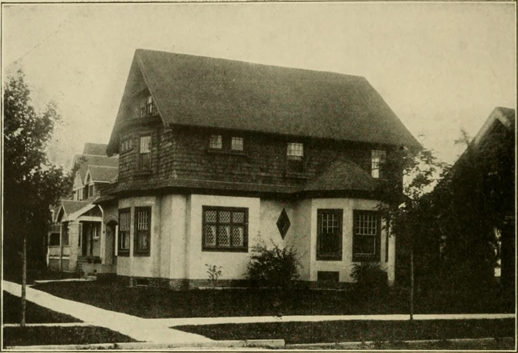 An illustration from Cyclopedia of architecture, carpentry, and building : a general reference work ..., 1907, leaf 288