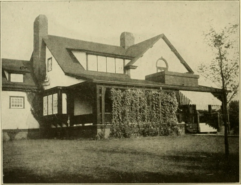 An illustration from Cyclopedia of architecture, carpentry, and building : a general reference work ..., 1907, leaf 344