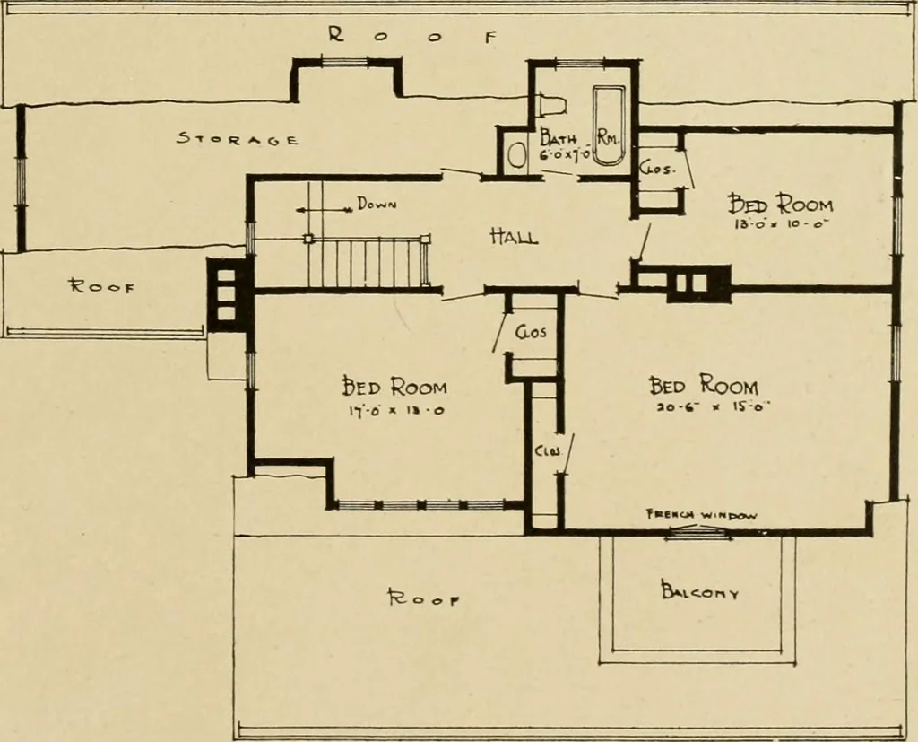 An illustration from Cyclopedia of architecture, carpentry, and building : a general reference work ..., 1907, leaf 345