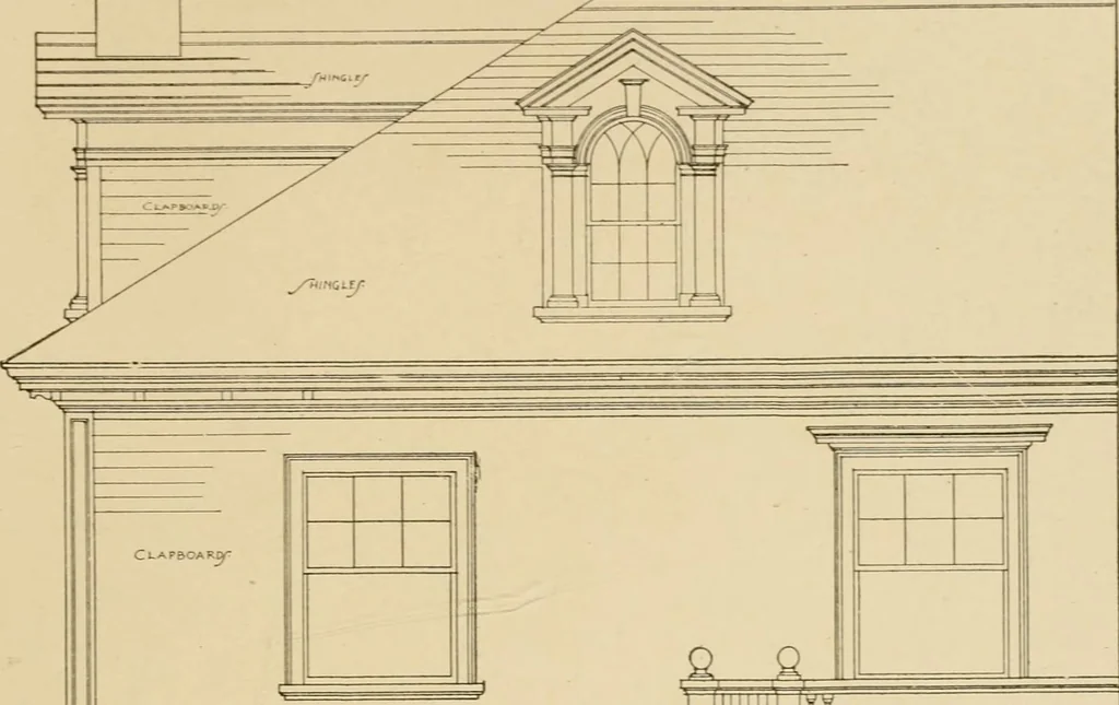 An illustration from Cyclopedia of architecture, carpentry, and building : a general reference work ..., 1907, leaf 357