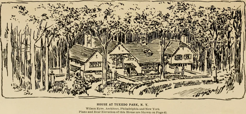 An illustration from Cyclopedia of architecture, carpentry, and building : a general reference work ..., 1907, leaf 37