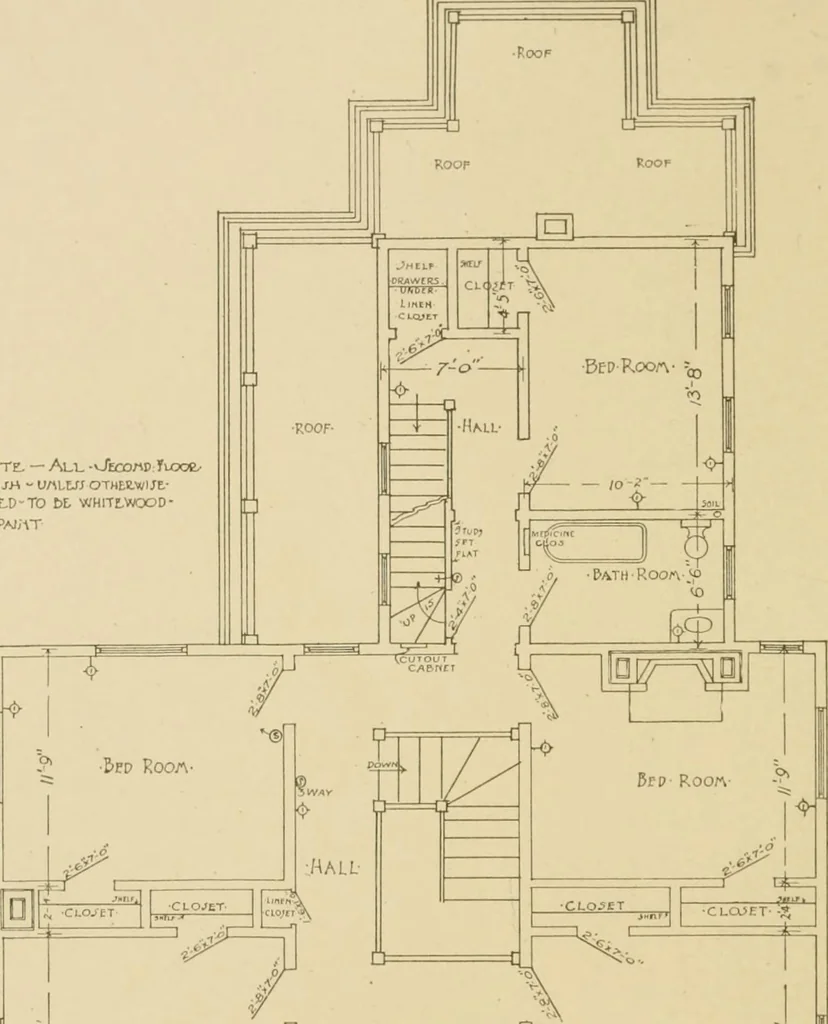 An illustration from Cyclopedia of architecture, carpentry, and building : a general reference work ..., 1907, leaf 372