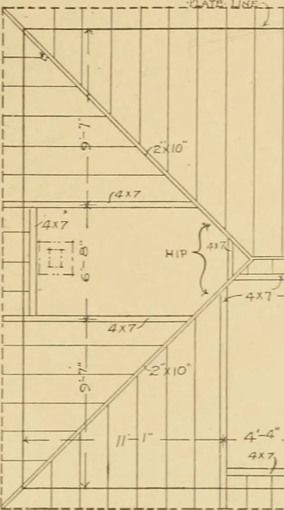 An illustration from Cyclopedia of architecture, carpentry, and building : a general reference work ..., 1907, leaf 381